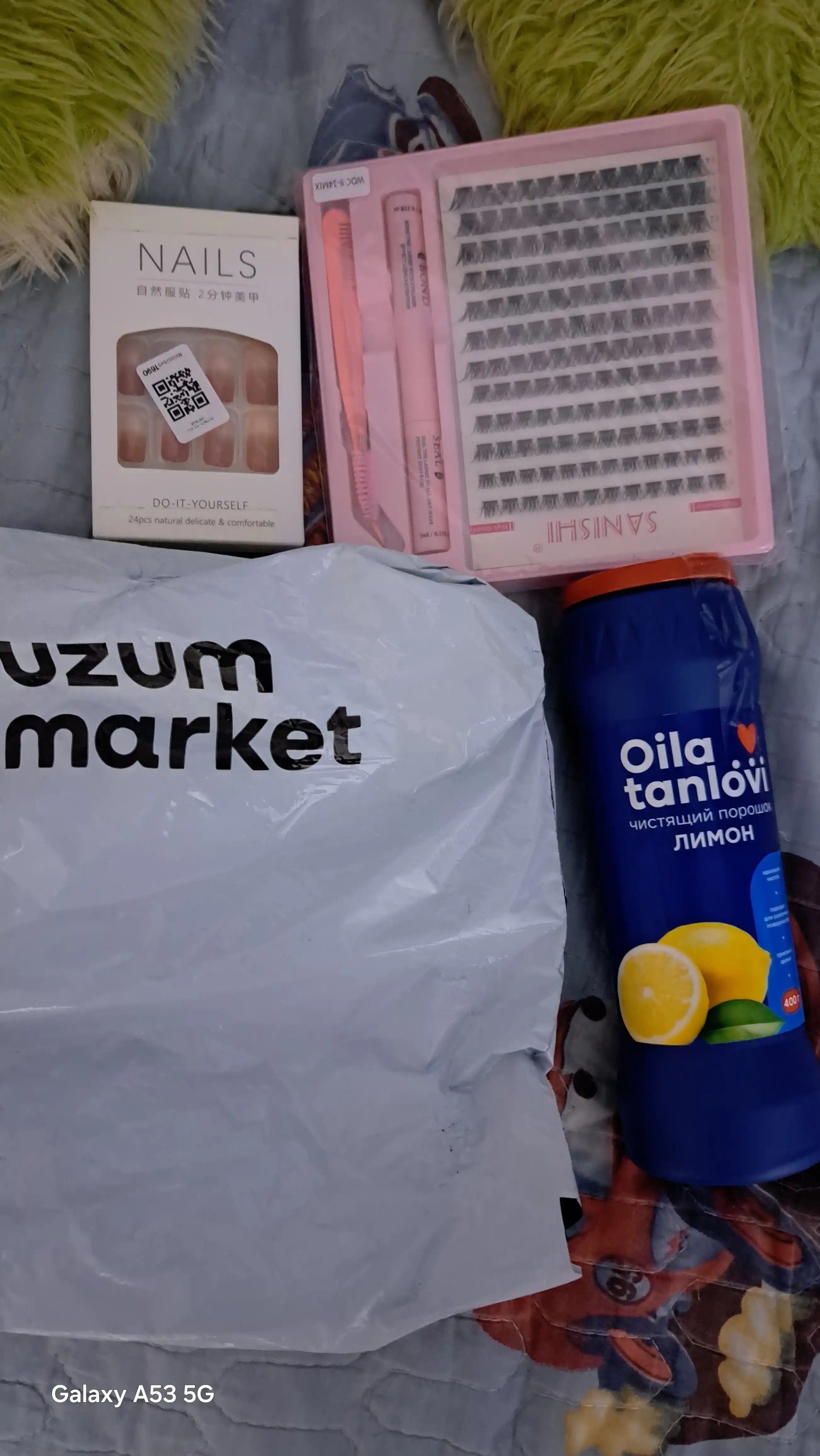Ulama tirnoqlar to'plami, 24 dona, yelim kiritilgan, tirnoqlar