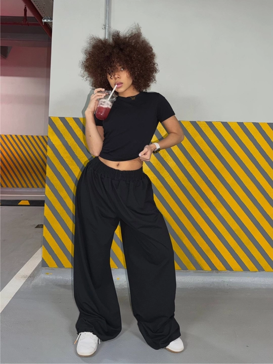Ayollar oversize sport kostyum paxta nachossiz 44–50 erkin bichim bahor yoz