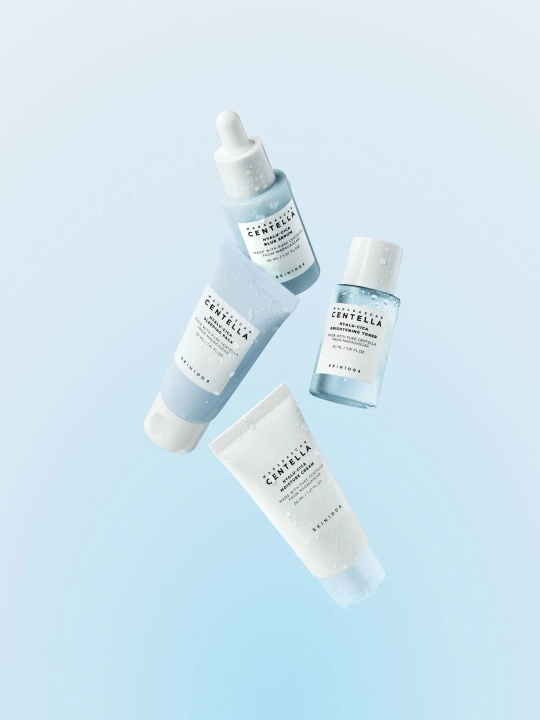SKIN1004 Madagascar Centella Poremizing, Tea-Trica, Travel Kit, Double, Even Tone to'plami
