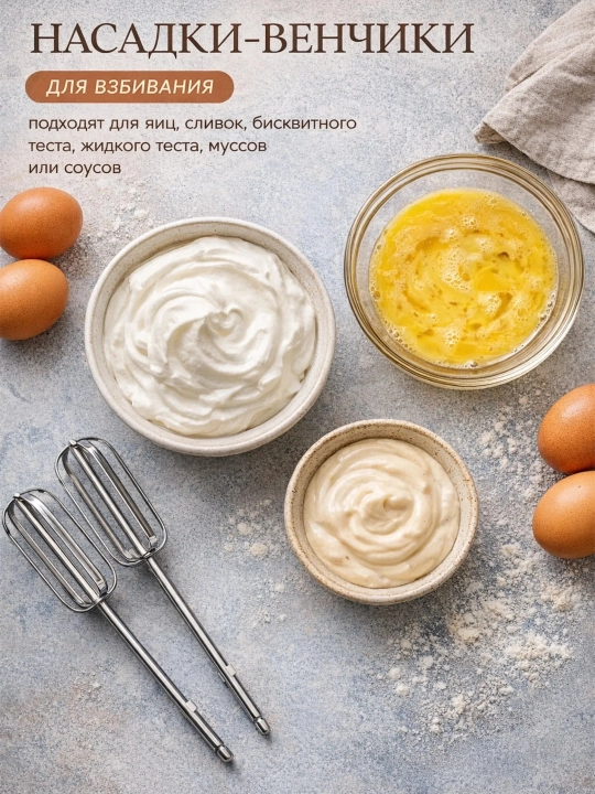 Mikser UAKEEN , Qo‘l, oshxona,DISPLAY, turbo va bosqichli mikseri, 2 ta nasadka bilan