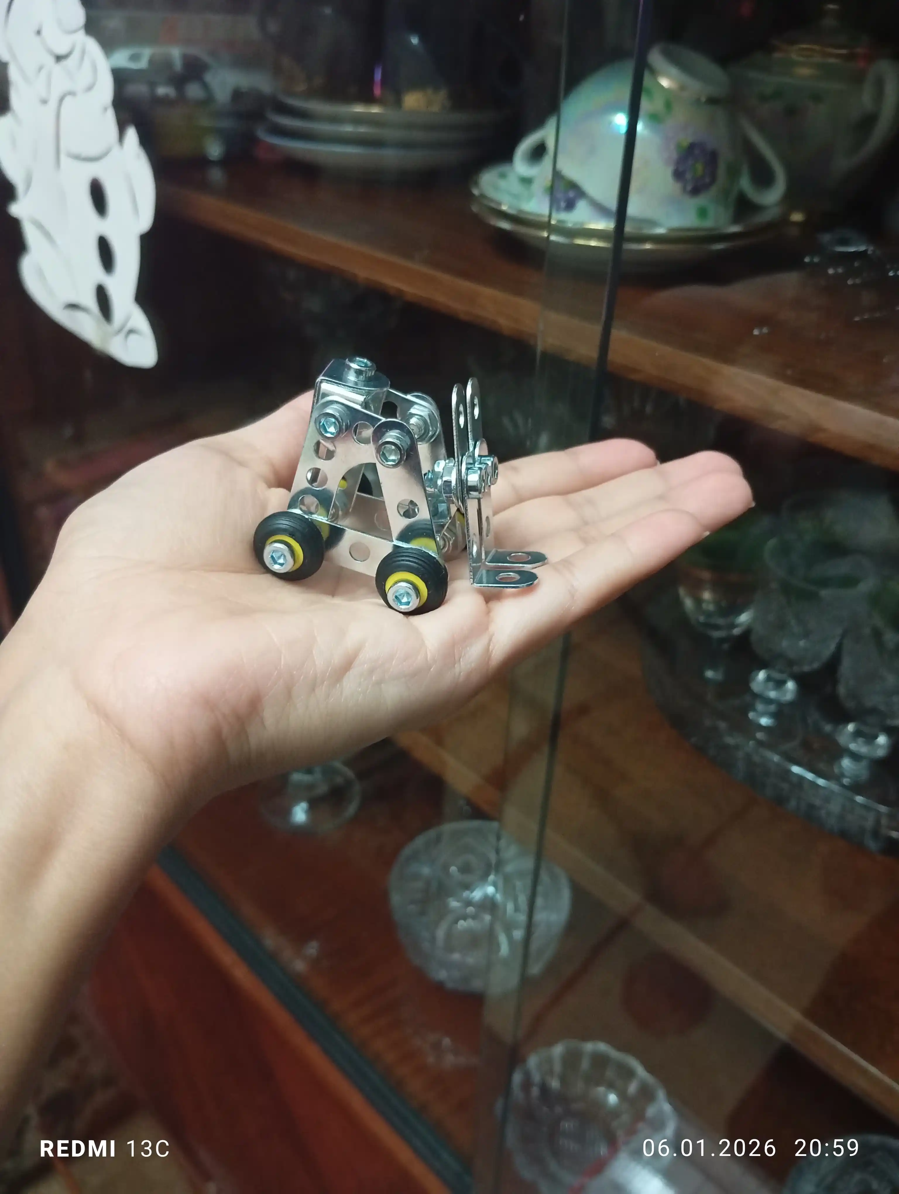 Металлический конструктор CREATIVE METAL, STEM Возраст 6+