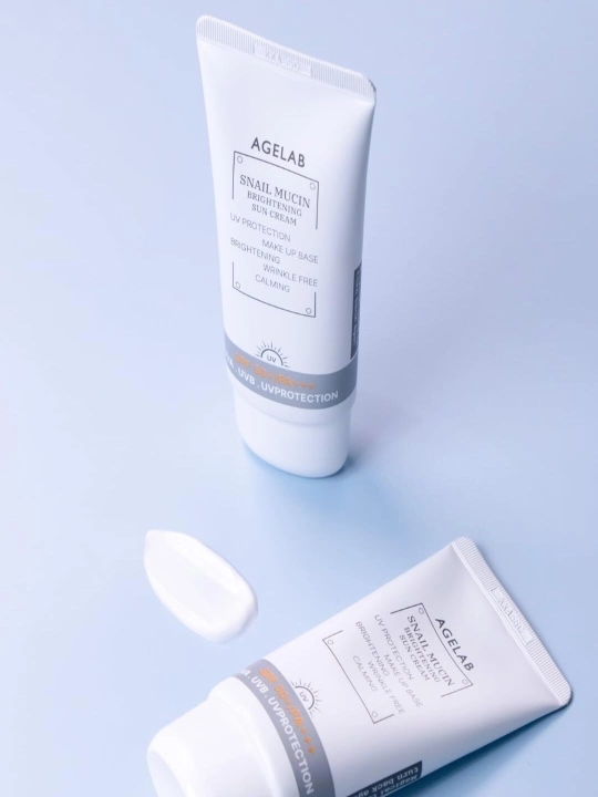 SNAIL MUCIN Brightening Sun Cream — защита от солнца, увлажнение и сияние кожи