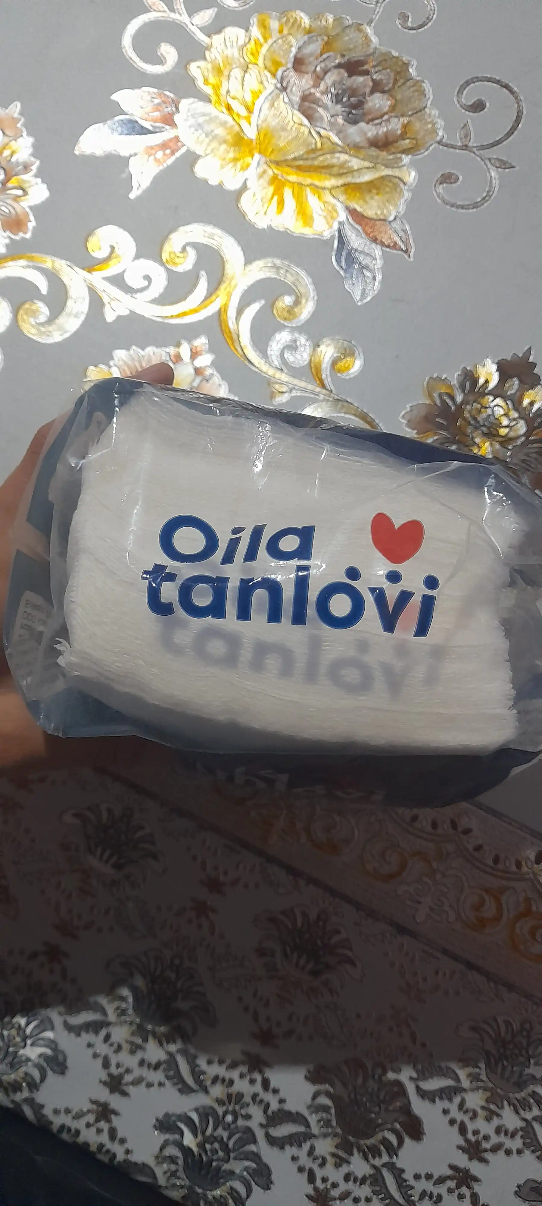 Qog'oz salfetkalar Oila tanlovi, 100 dona