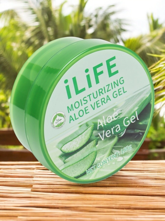 Гель ILiFE Pink Aloe Vera, сочетание натуральности и красоты, 180 г - 