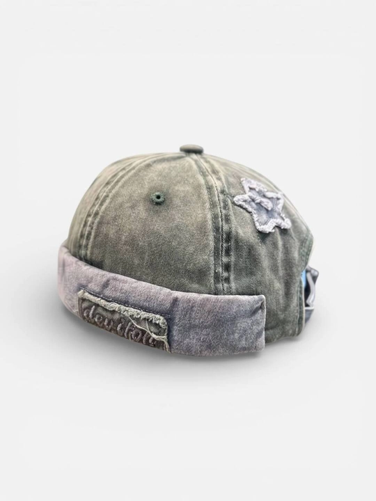 Kazirkasiz (Docker Hat) vintaj qalpoq, uniseks