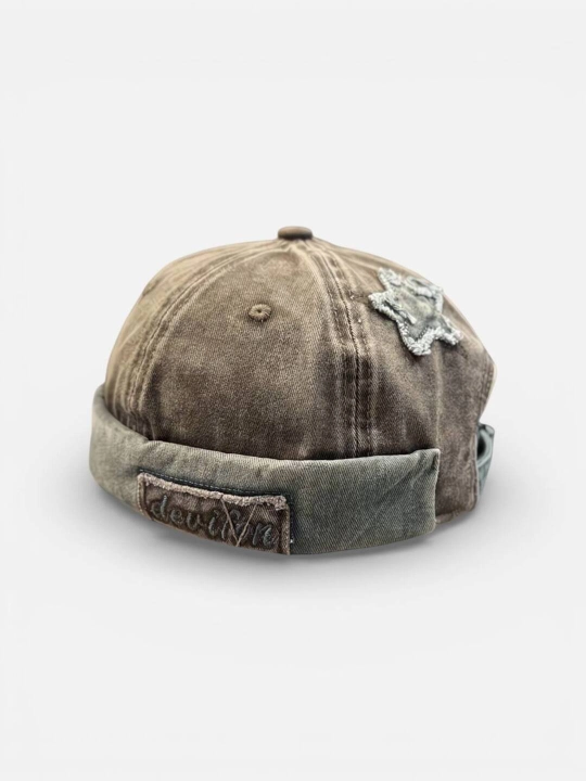 Kazirkasiz (Docker Hat) vintaj qalpoq, uniseks