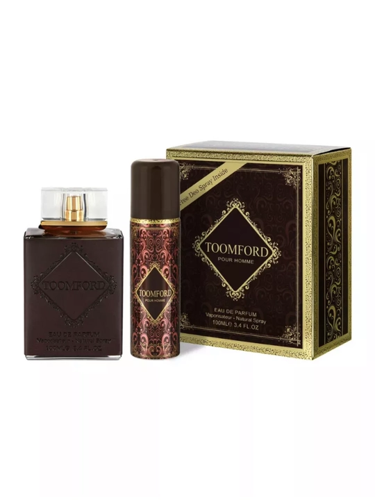 Parfyumlangan suv Toom Ford Pour Homme, 100 ml + Deo Spray - 