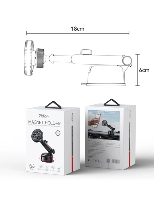 Avtomobil uchun MagSafe ushlagich YESIDO C266 - 