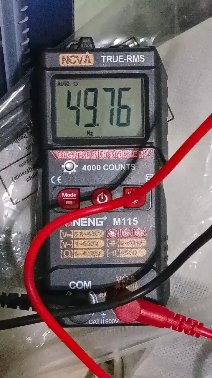 Raqamli avtomatik multimetr, tester, NCV