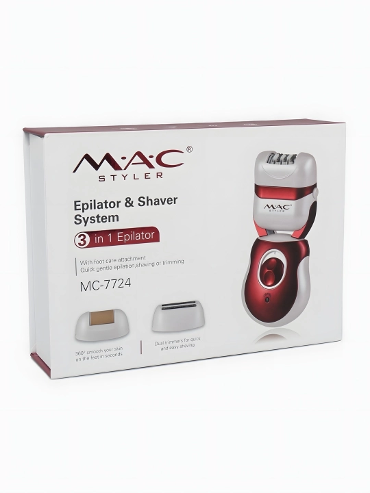 M.A.C STYLER MC-7732 MC-7734, эпилятор для удаления волос, беспроводной