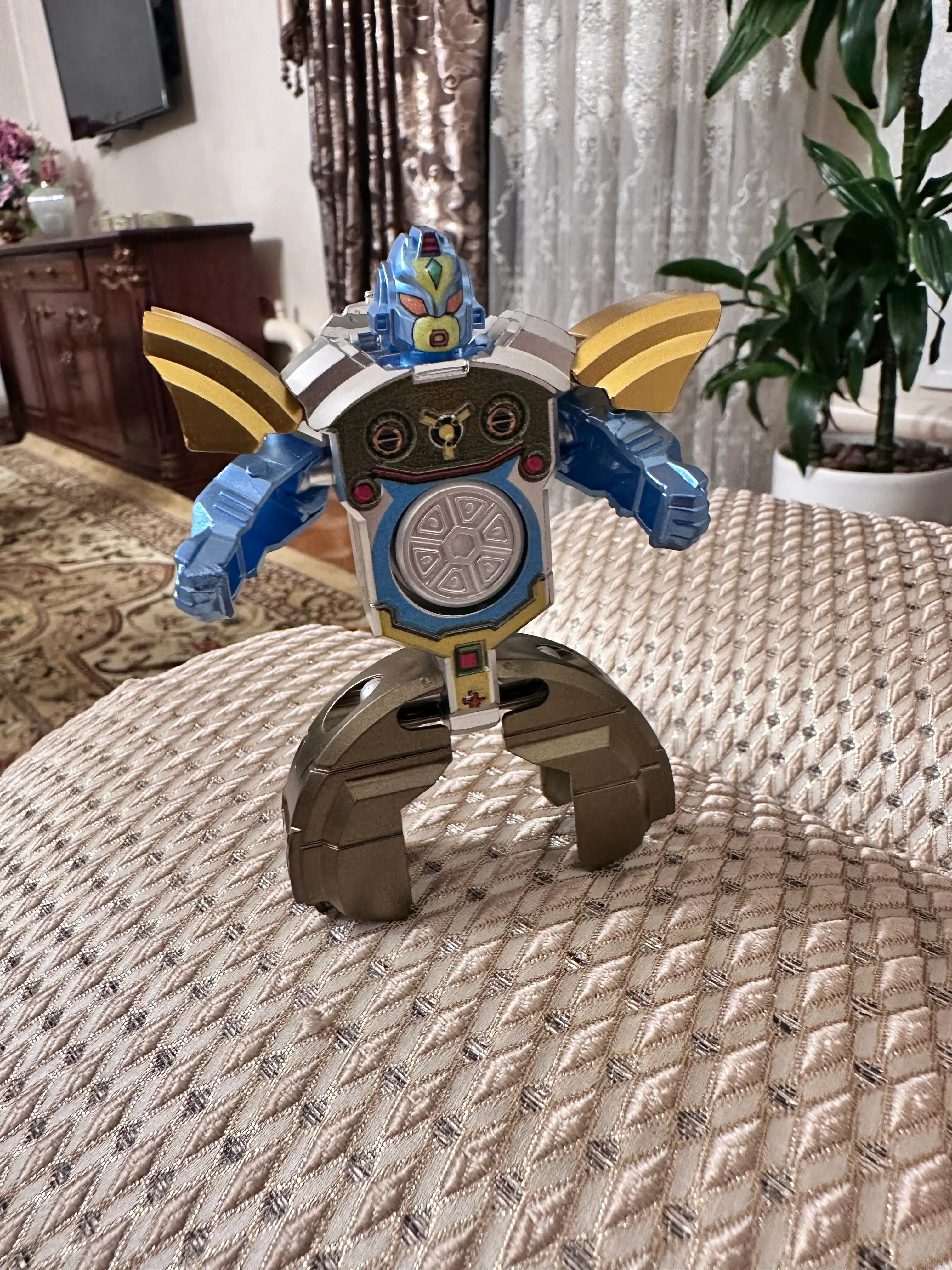 Transformer spinner, antistress o'yinchoq-robot 2 tasi 1 da