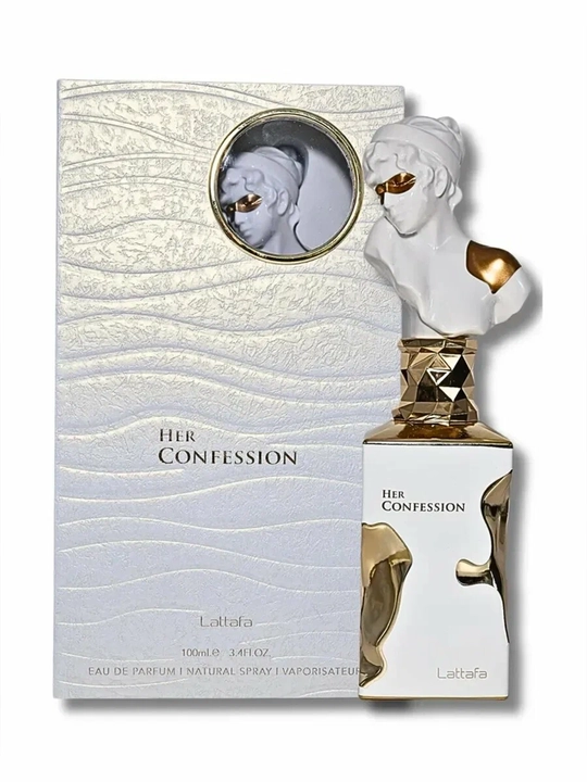 Lattafa His, Her Confession arab atirlari, ayollar va erkaklar uchun, 100 ml