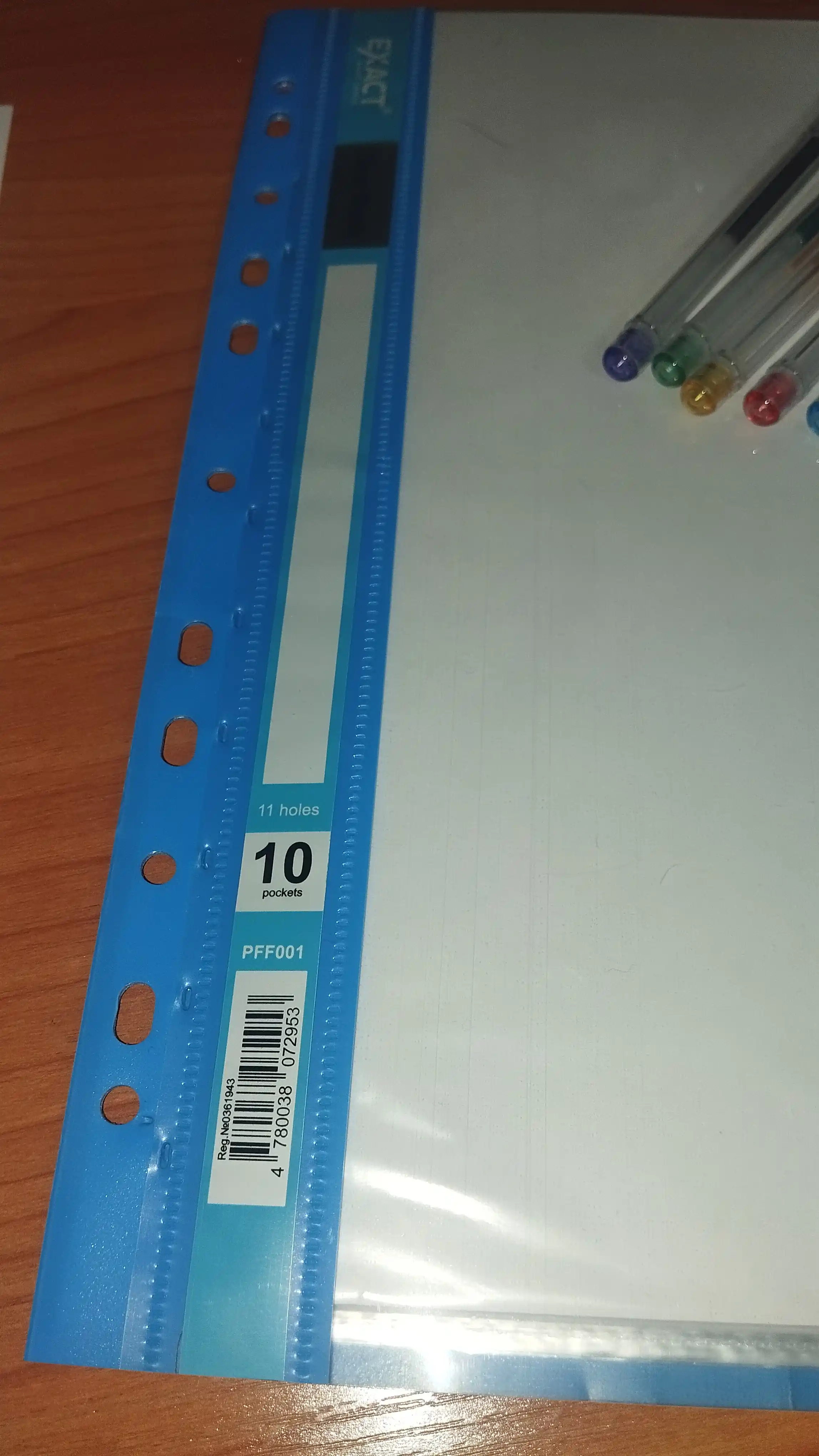 Перфо файл 10 листов EXACT PFF001