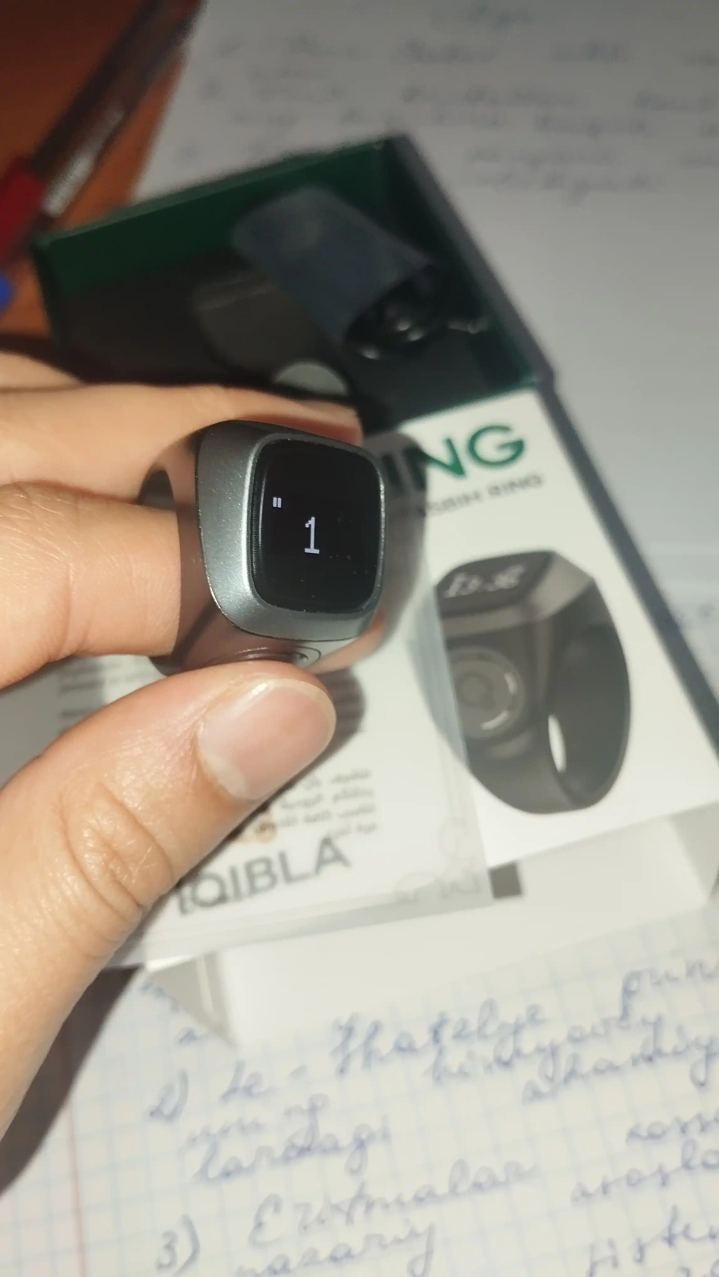 Умное - кольцо для зикра, электронные четки Zikr Ring Lite IQIBLA UMEOX