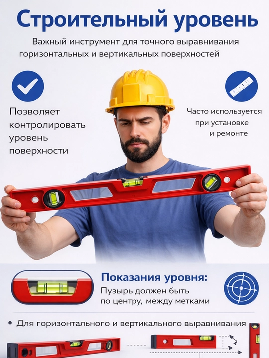 Строительный уровень, Raketa, уровень - 