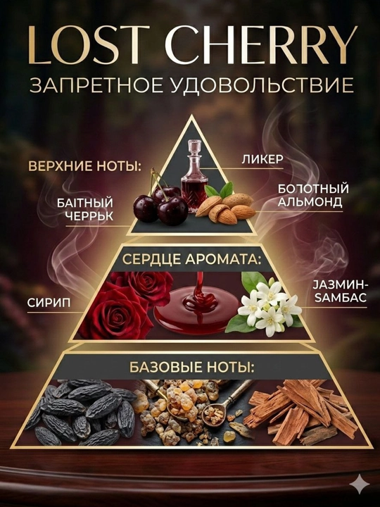 Lost Cherry,ayollar uchun atir, raspiv