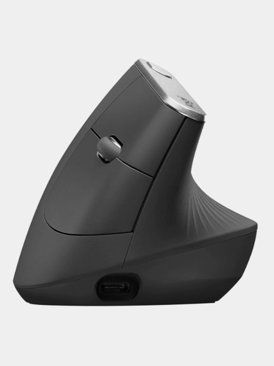 Ofis vertikal sichqonchasi Logitech MX Vertical Bluetooth, 4K DPI, Options+