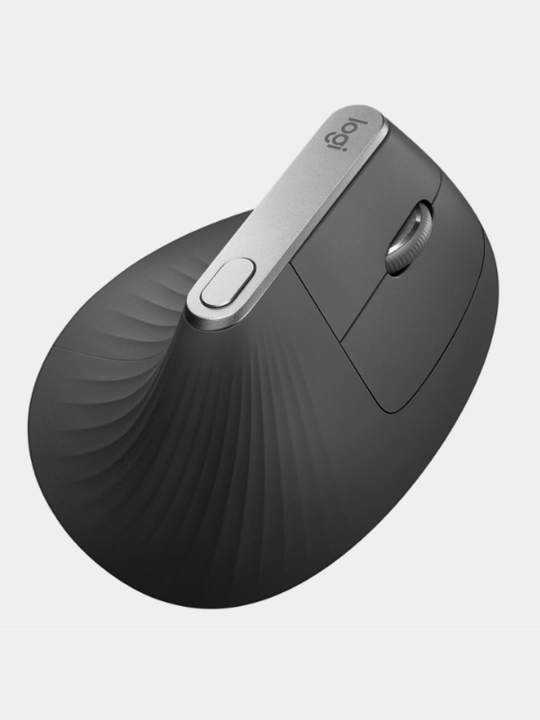 Ofis vertikal sichqonchasi Logitech MX Vertical Bluetooth, 4K DPI, Options+