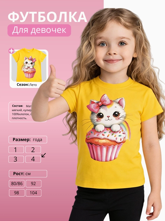 Qizlar uchun futbolka - 