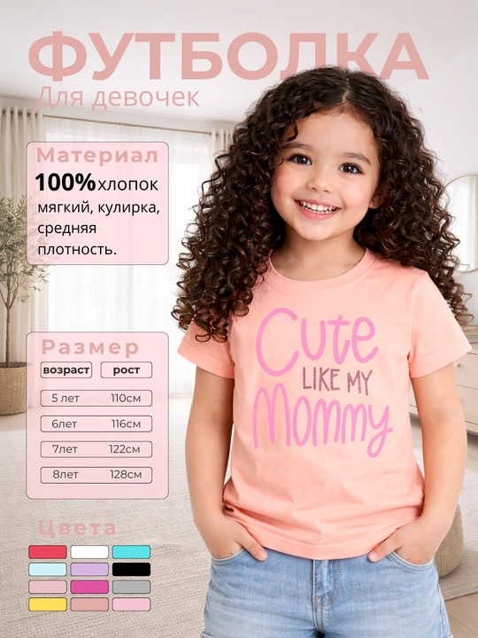 Qizlar uchun futbolka - 