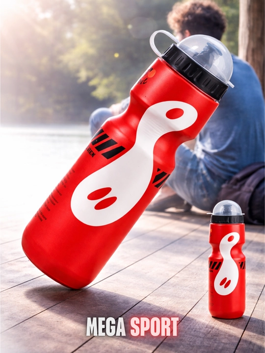 650 ml hajmli suv idishi, velosipedchilar uchun dozator bilan