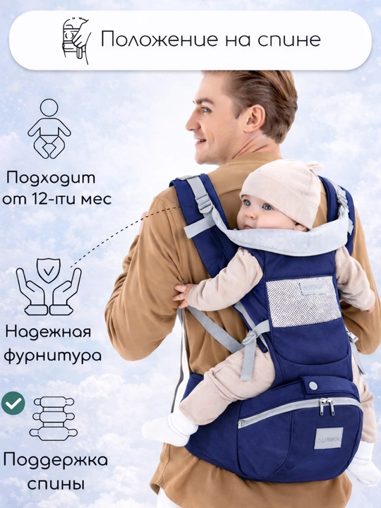 Эргорюкзак для новорожденных