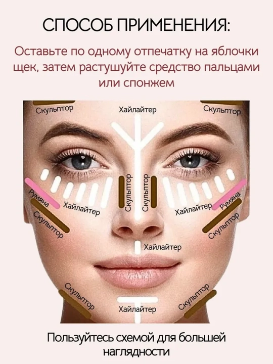 Скульптор для лица стик Multitalent, Belor Design
