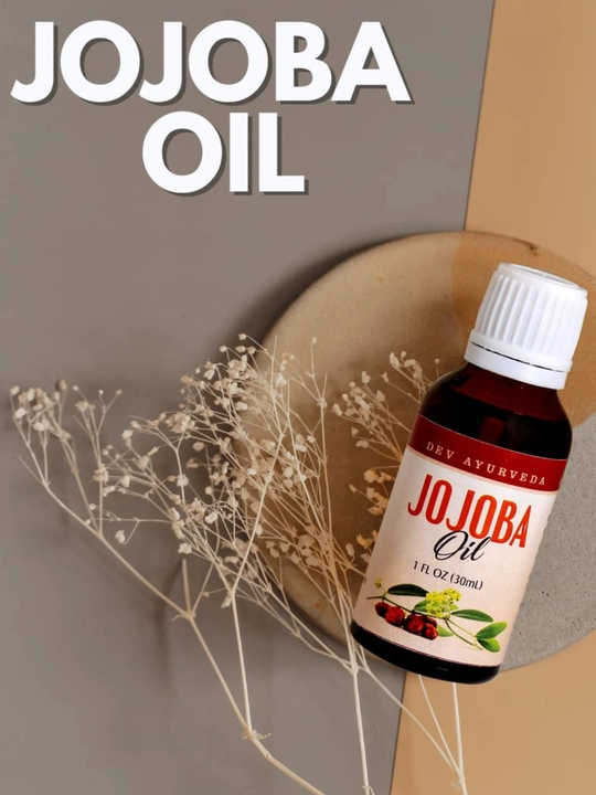 Jojoba yog‘i yuz, soch va tana uchun sovuq siqim, tabiiy, 30 ml