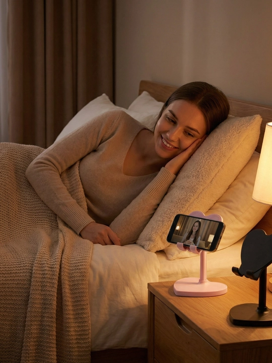 Telefon va planshet uchun taglik, buklanadigan, sozlanadigan, ushlagich, 360 aylanish