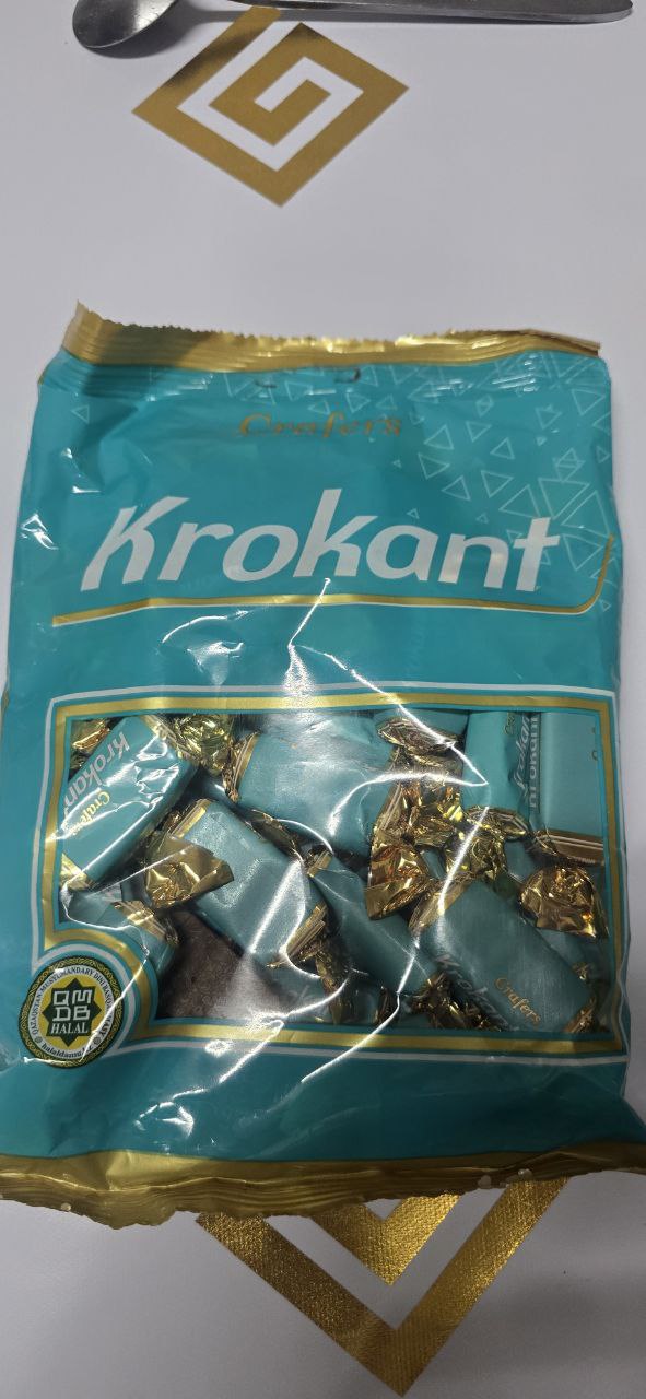 Шоколадная конфета Crafers Крокант с кондит. глазурью (Двойной перекрут) (240 гр)