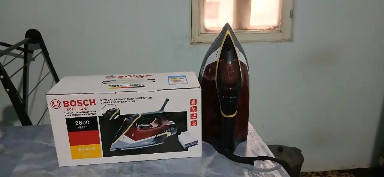Bug‘li dazmol Professional 2600W, keramik qoplamali taglik, BS-8018 modeli