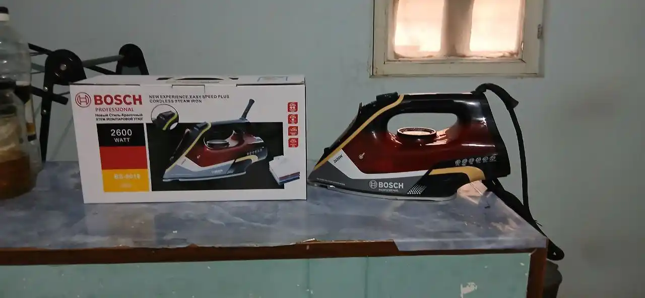 Bug‘li dazmol Professional 2600W, keramik qoplamali taglik, BS-8018 modeli
