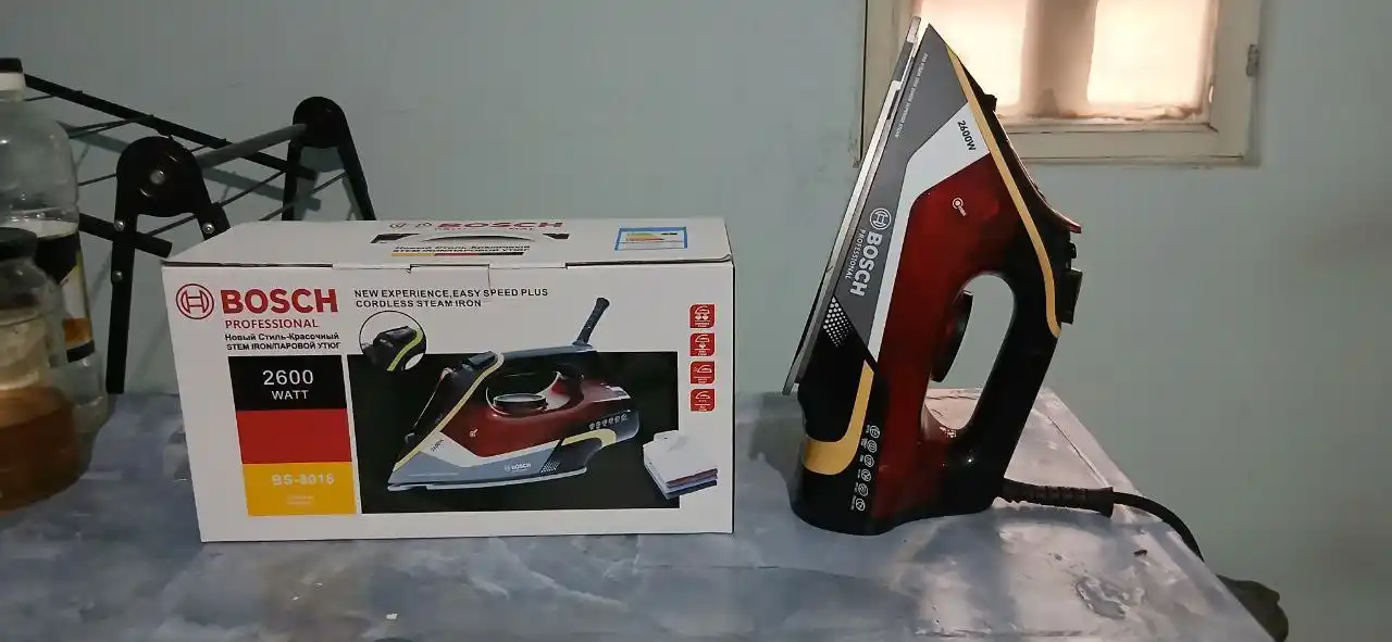 Bug‘li dazmol Professional 2600W, keramik qoplamali taglik, BS-8018 modeli