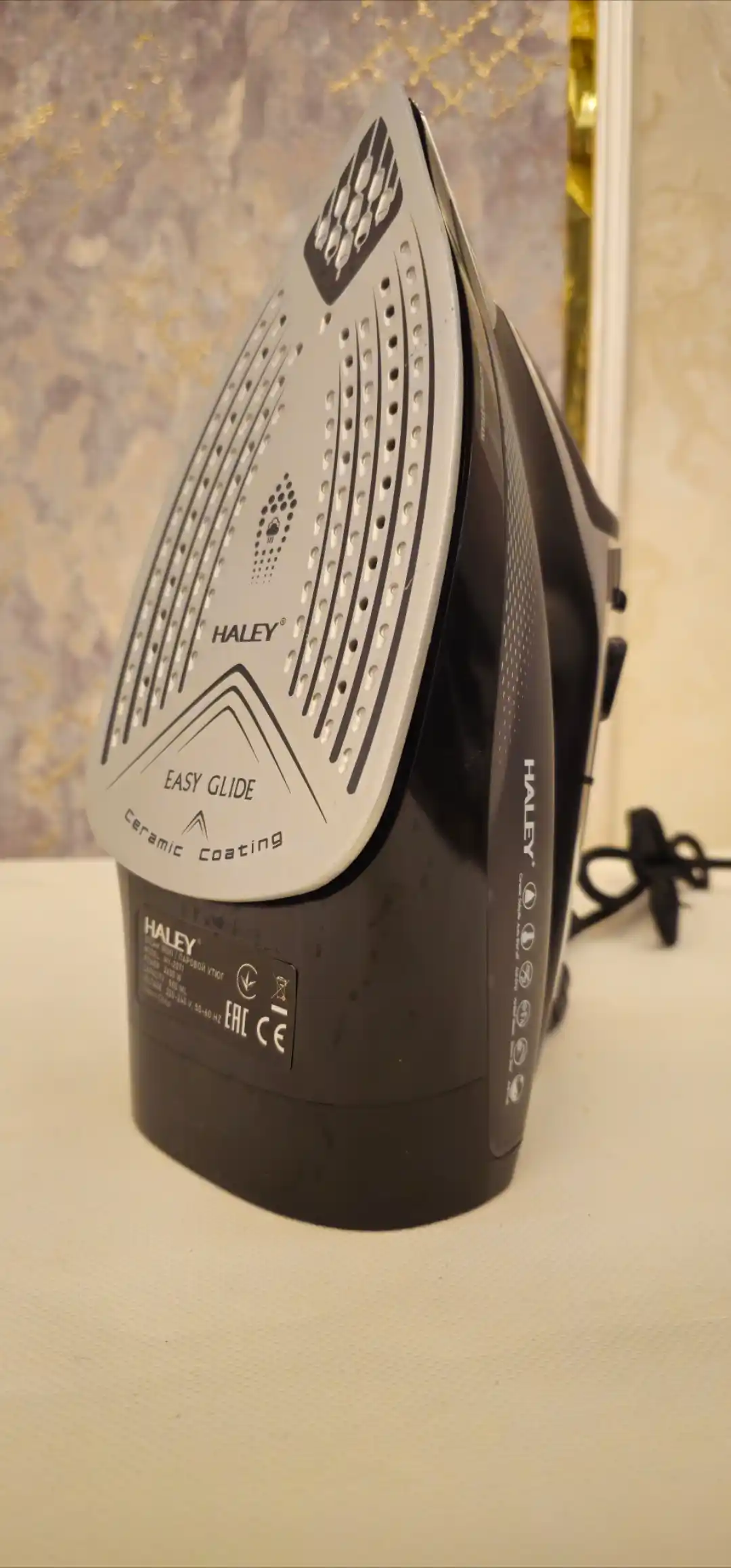 Bug‘li dazmol Professional 2600W, keramik qoplamali taglik, BS-8018 modeli