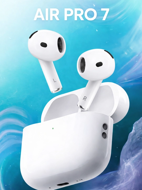 Air Pro 7 simsiz quloqchinlari (Bluetooth, oq)