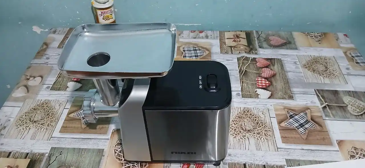 Elektr go‘shtqiymalagichi HALEY HY-1641, 2600 Vt, zanglamaydigan po‘latdan