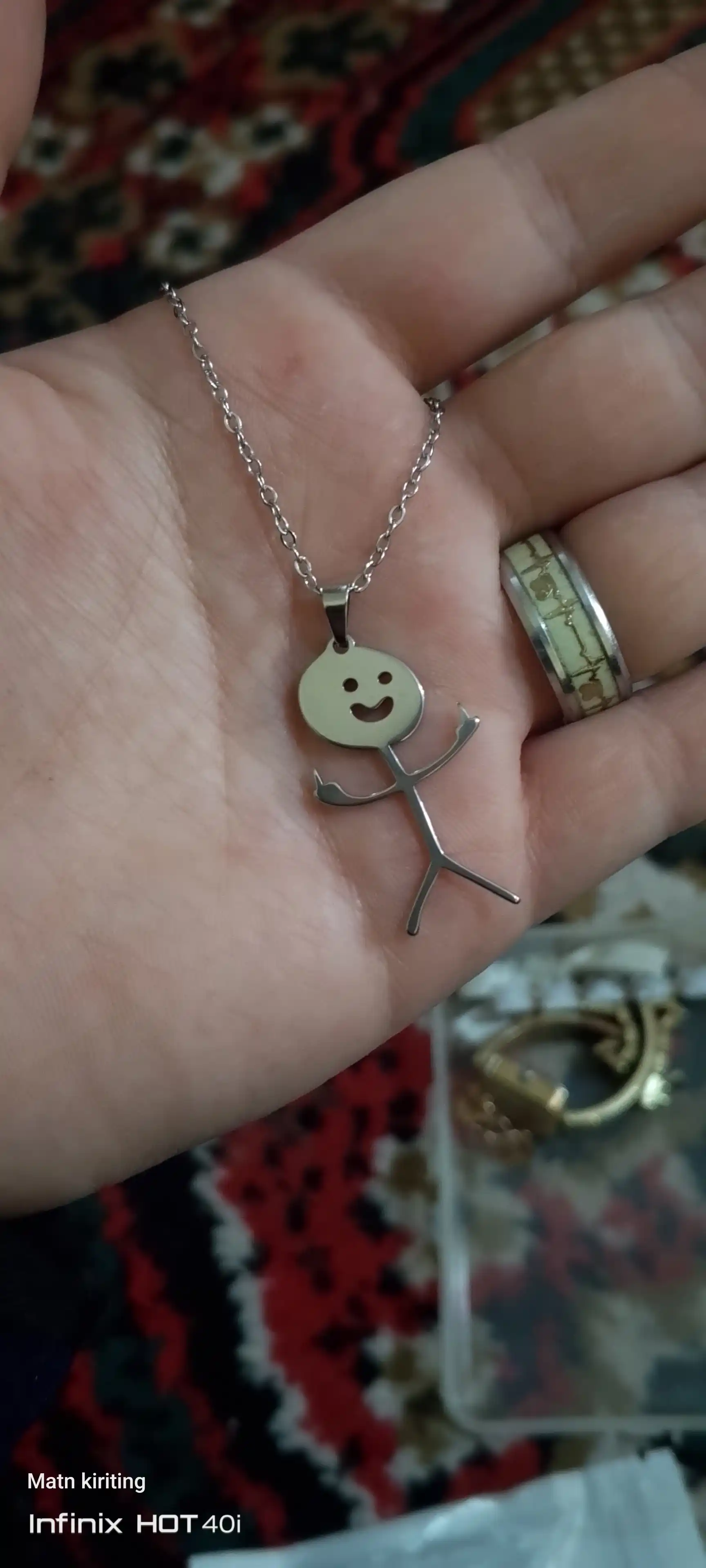 Парные брелки Stickman