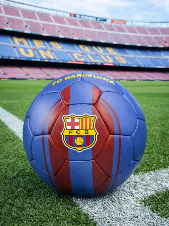Klub logotiplari tushirilgan 5 o‘lchamli futbol to‘pi