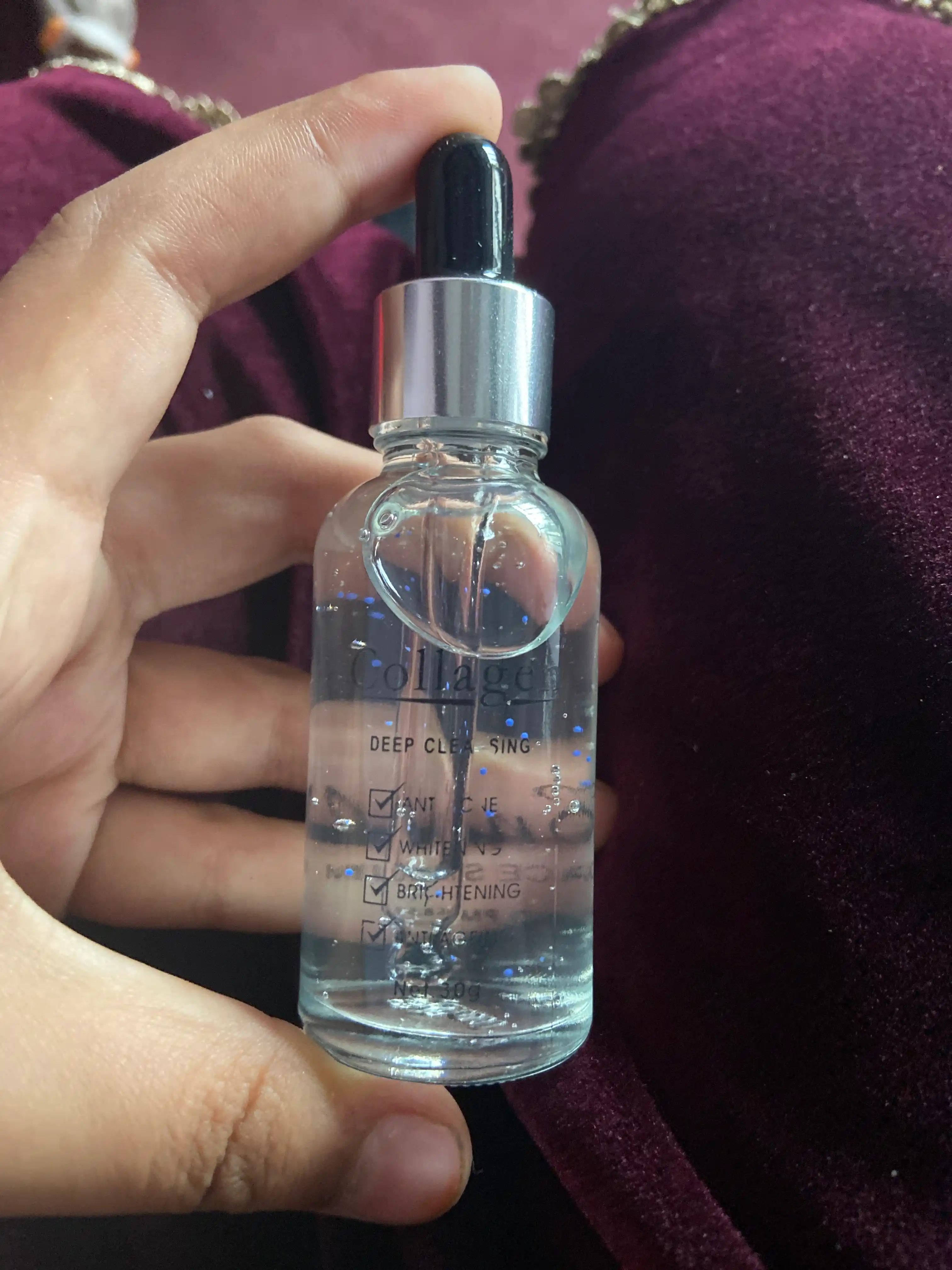 База для лица Collagen, отбеливающий, анти-акне и антивозрастной, 4 в 1, 30 г