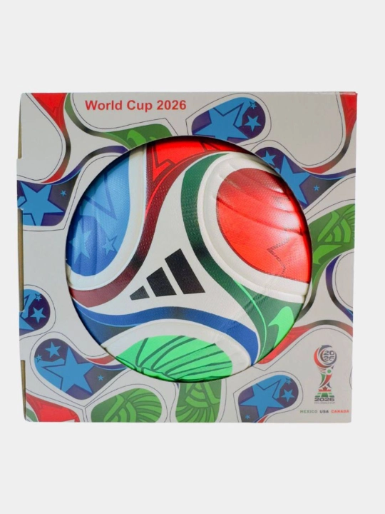 Futbol to‘pi World Cup 2026 Training JD8032, 5-raqam, Oq – Yashil