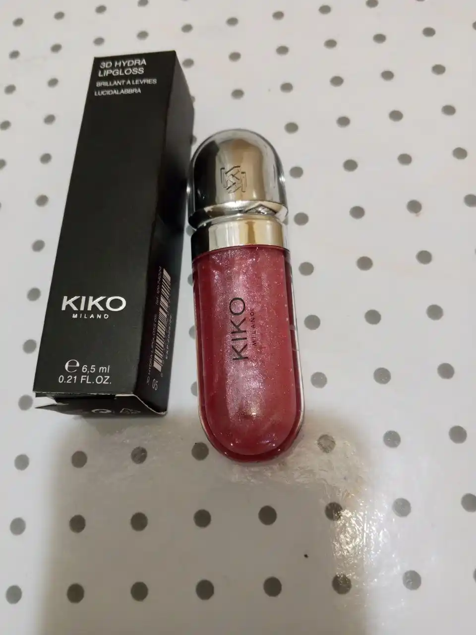 Помада блеск для губ, смягчающий и сияющий, с эффектом 3D, KIKO