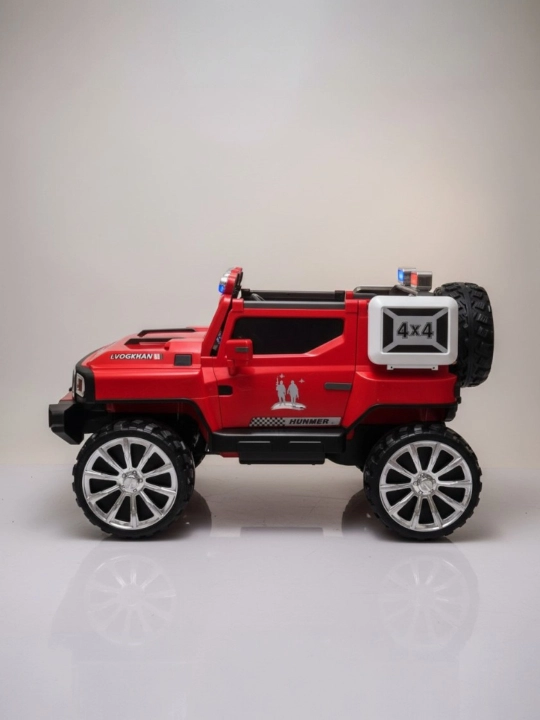 Hummer 4x4 bolalar elektro avtomobili, 2 o‘rindiqli, 4 motorli, 12V akkumulyator