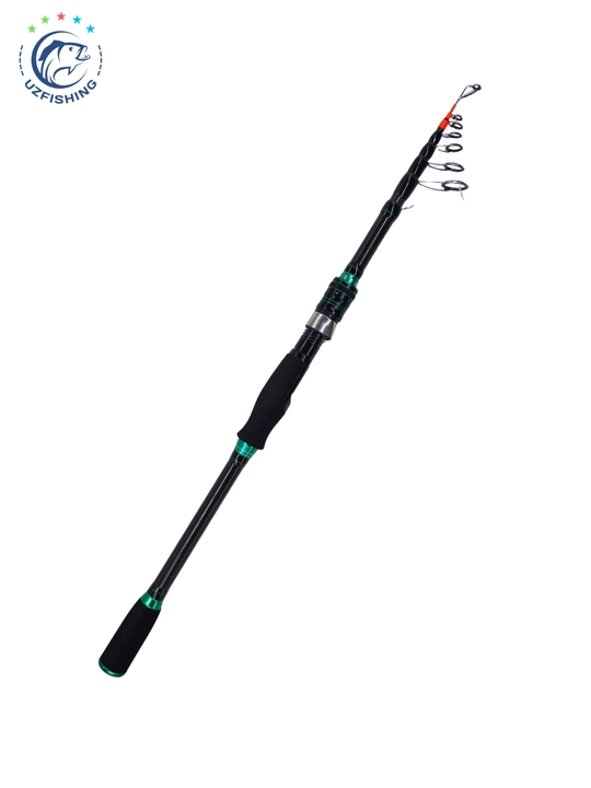 Tuohai Arade Carbono teleskopik qarmog‘i 2.7 m, karbon, test 10-30 g, qarmoqlar