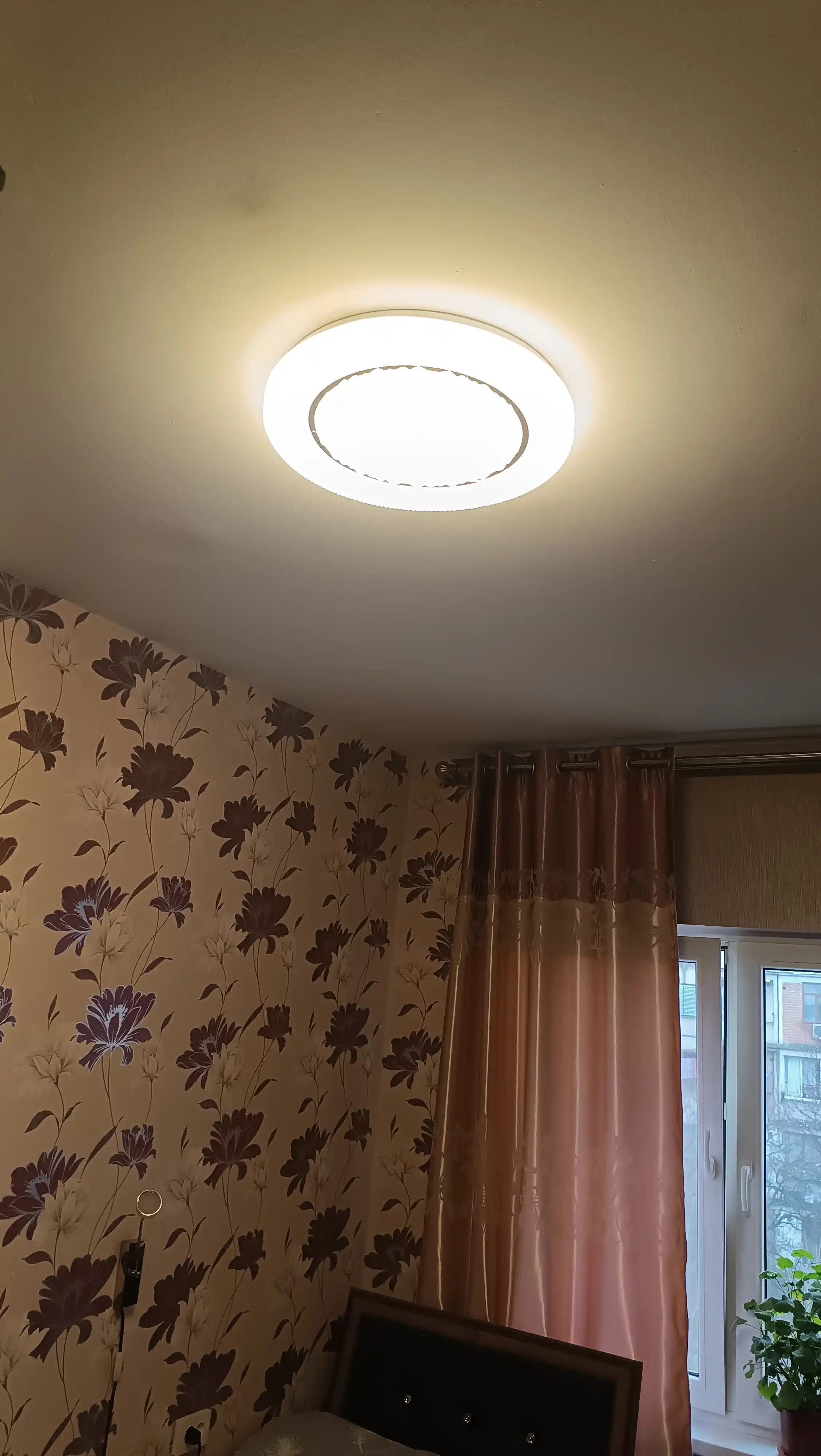 LED потолочная люстра 40/50 см, 3 режима света, 70–96 Вт, до 25–30 м² стильный дизайн
