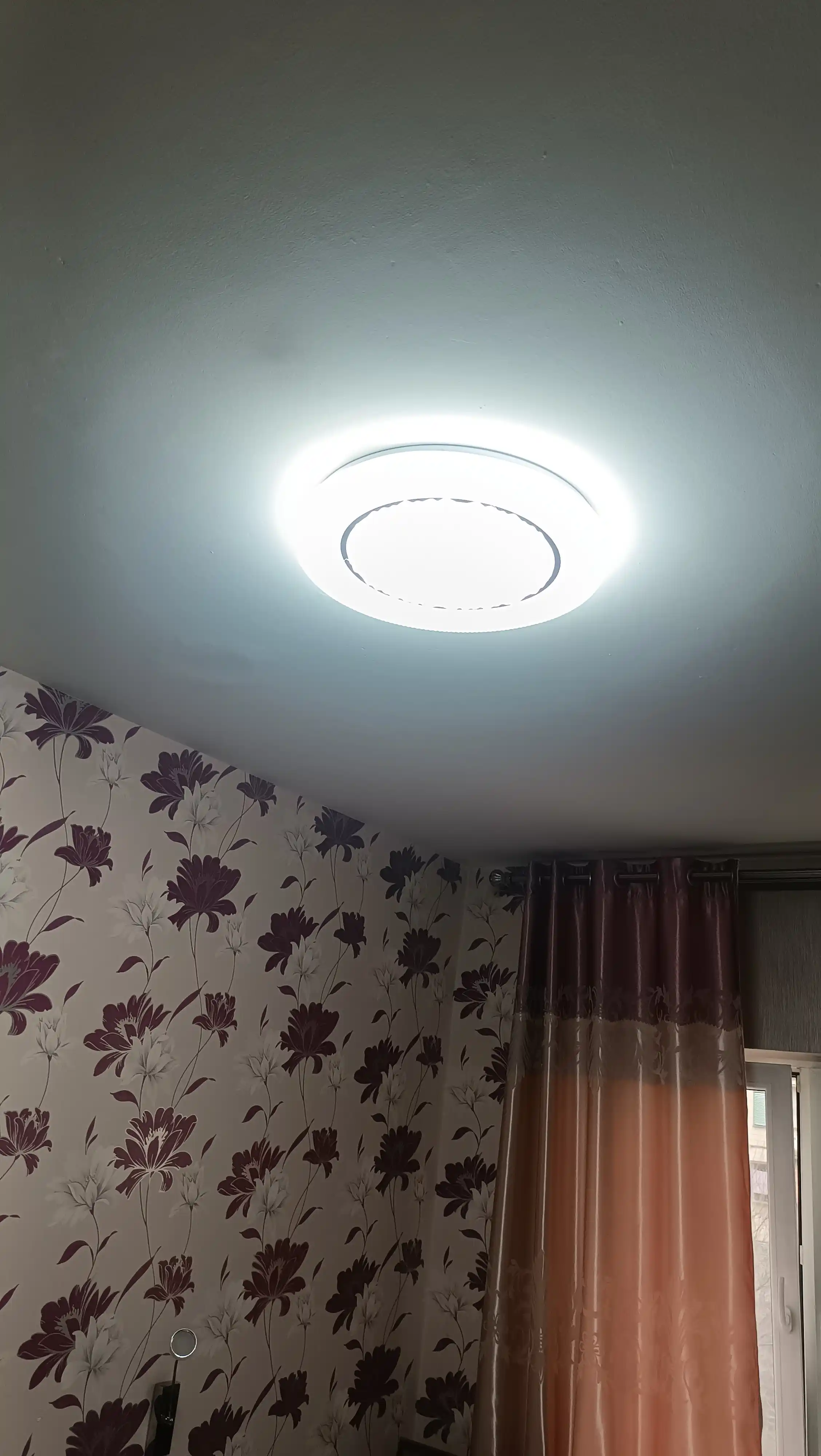 LED потолочная люстра 40/50 см, 3 режима света, 70–96 Вт, до 25–30 м² стильный дизайн