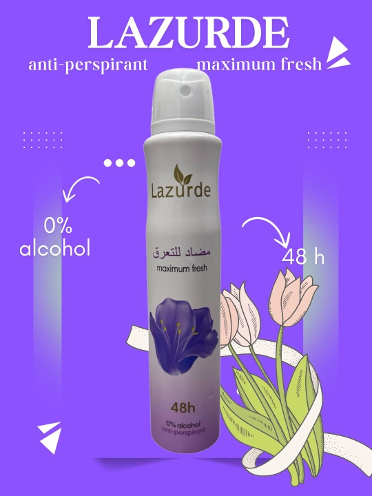 Ayollar uchun dezodorant Lazurde, 200 ml - 