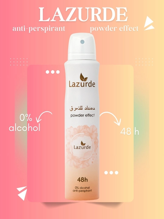 Ayollar uchun dezodorant Lazurde, 200 ml - 