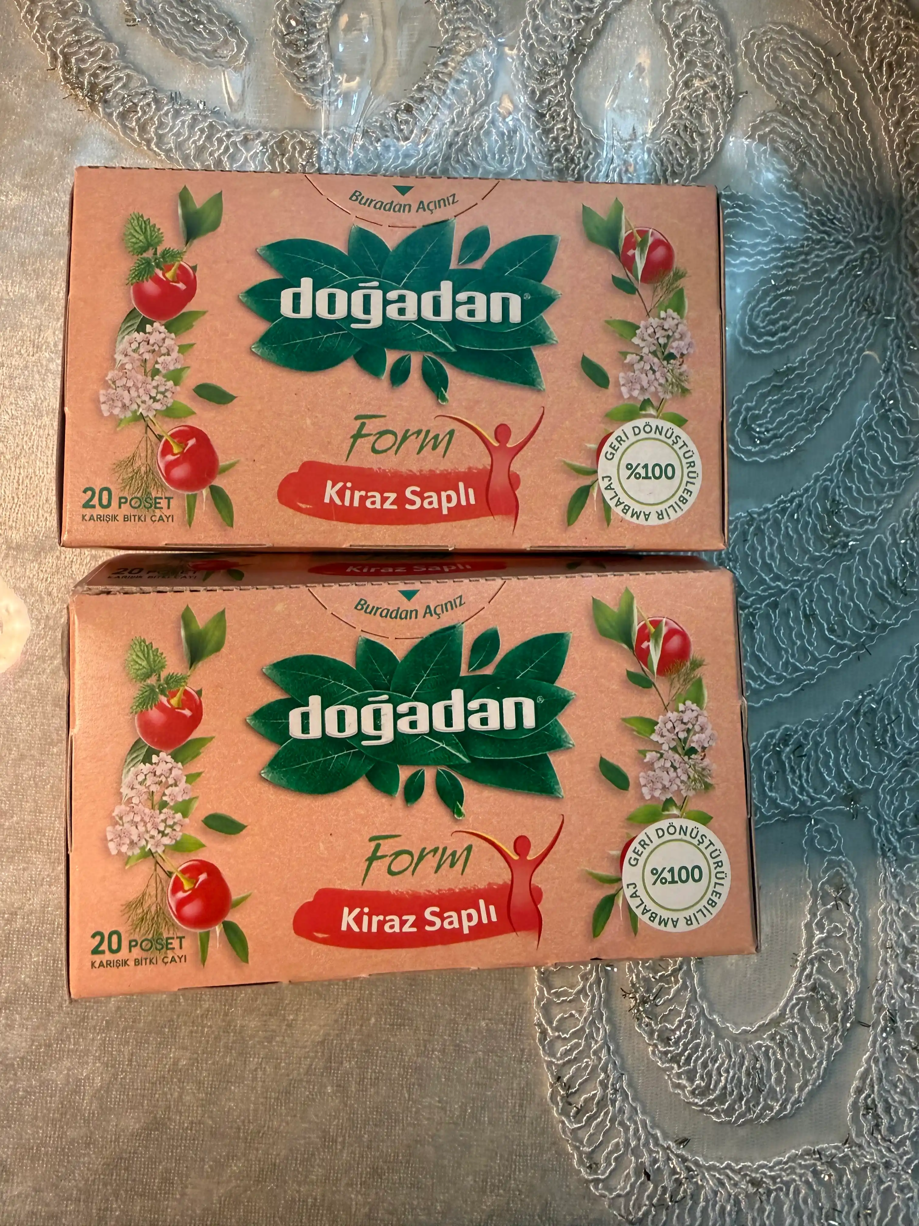 Турецкий чай Dogadan Form для похудения, пакетированный, 20 шт