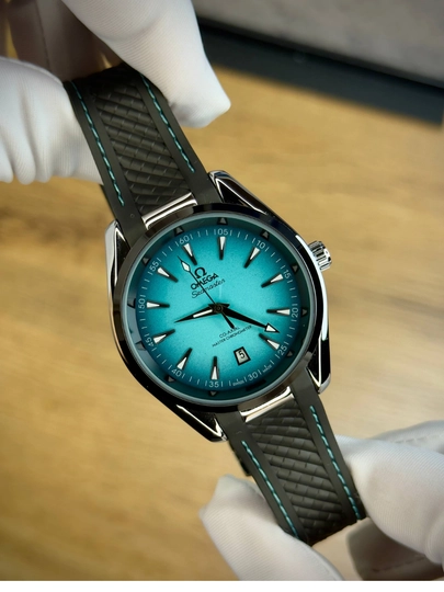 Мужские часы с автоподзаводом, механические, стиль Omega Seamaster — RWATCHS-RYLWSEA-СЕРЫЙ
