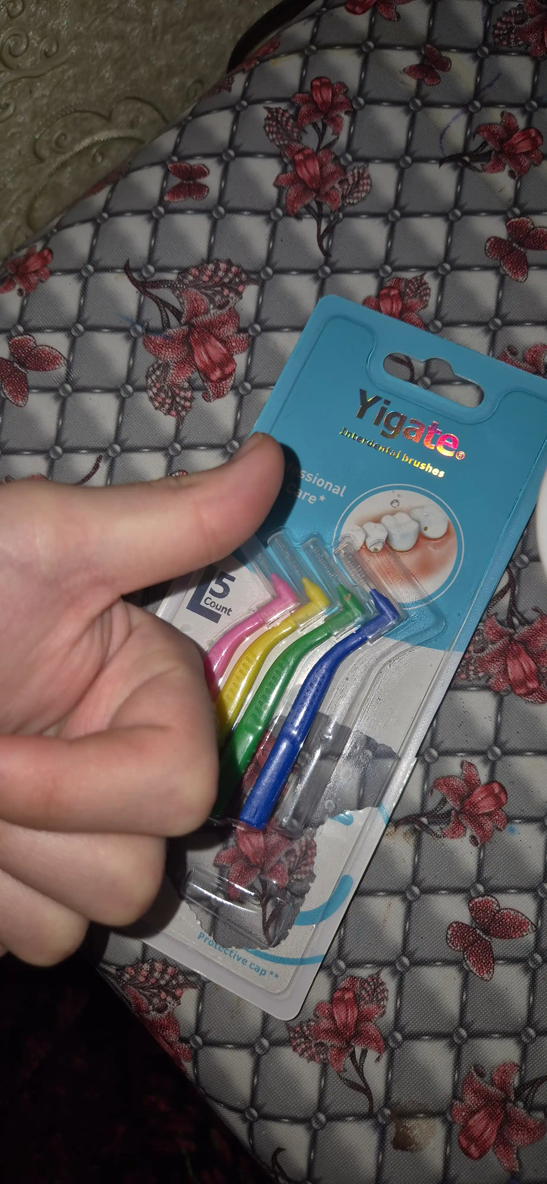 To'plamli tish cho'tkasi, ortodontik, interdental cho'tka